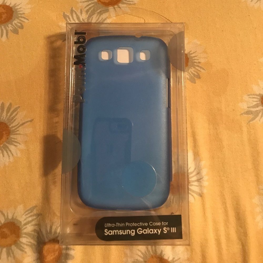 Blue Samsung Galaxy S Iii Phone Case
